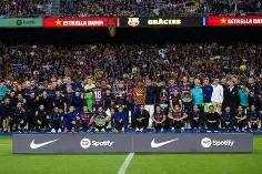 Yabo_巴塞罗那西甲击败马略卡京多安远射命中